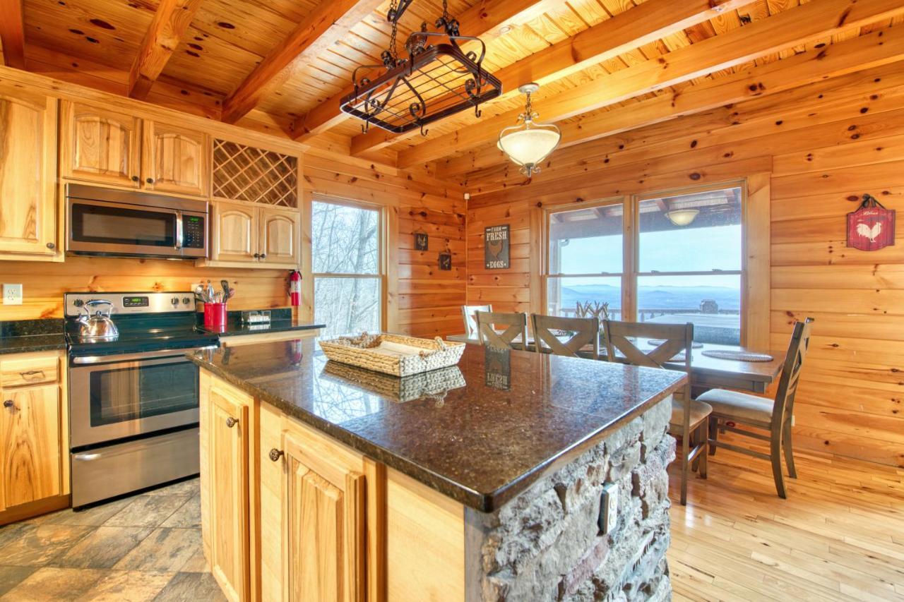 Hawk'S View Log Cabin Лейк-Луре Екстер'єр фото