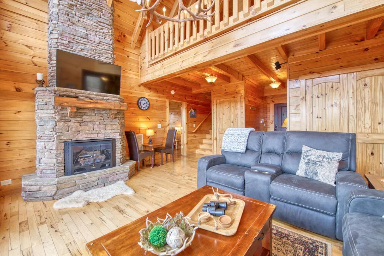 Hawk'S View Log Cabin Лейк-Луре Екстер'єр фото