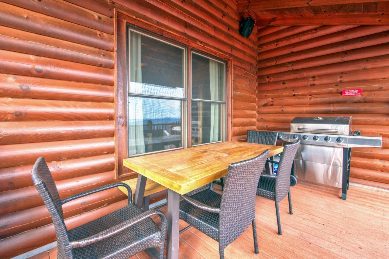 Hawk'S View Log Cabin Лейк-Луре Екстер'єр фото