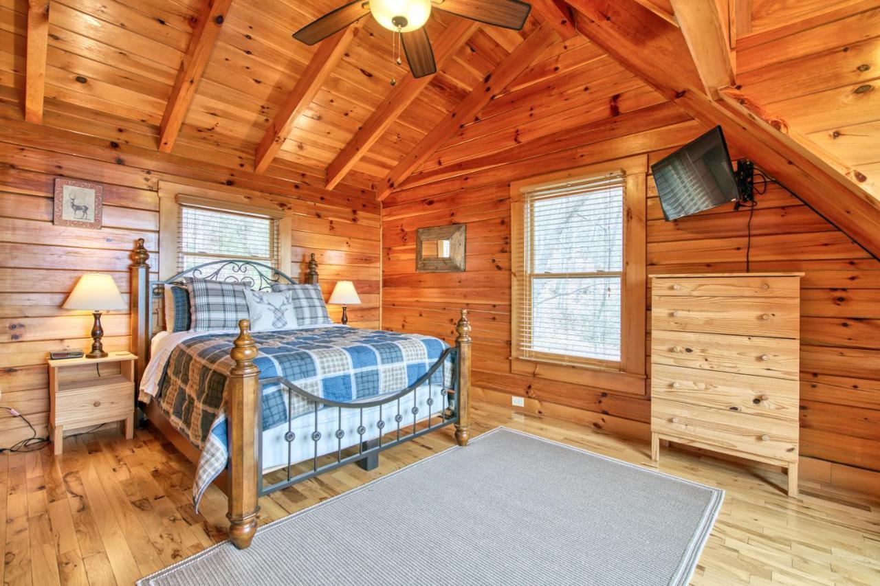 Hawk'S View Log Cabin Лейк-Луре Екстер'єр фото